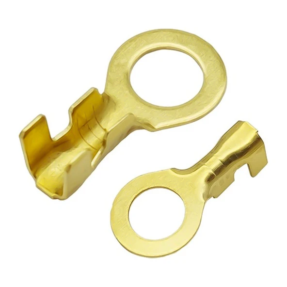 SARI KABLO PABUÇ (TKS-2.5) PAKETİ (500LÜK) PAKET FİYATI 4.20 MM TOPRAKLAMA (4401)
