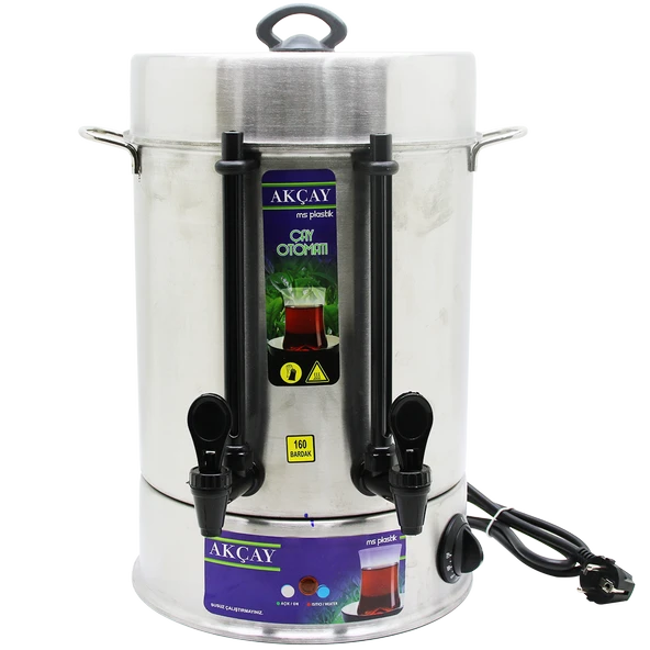 ÇAY OTOMATI 160 BARDAK SEMAVER ELEKTRİKLİ ÇAY MAKİNESİ ( MARKA DEĞİŞKENLİK GÖSTEREBİLİR )  (4401)
