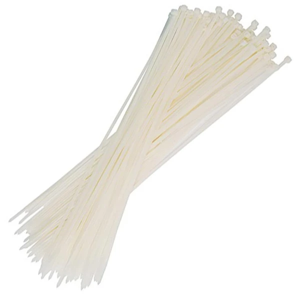 30 CM 3.6 MM KABLO BAĞI BEYAZ (100LÜ PAKET) (4401)