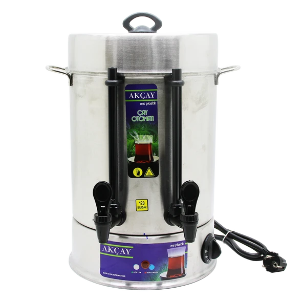 ÇAY OTOMATI 120 BARDAK SEMAVER ELEKTRİKLİ ÇAY MAKİNESİ ( MARKA DEĞİŞKENLİK GÖSTEREBİLİR )  (4401)
