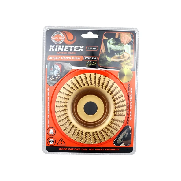 115MM  AHŞAP DİSK EĞE TÖRPÜ GOLD (4401)