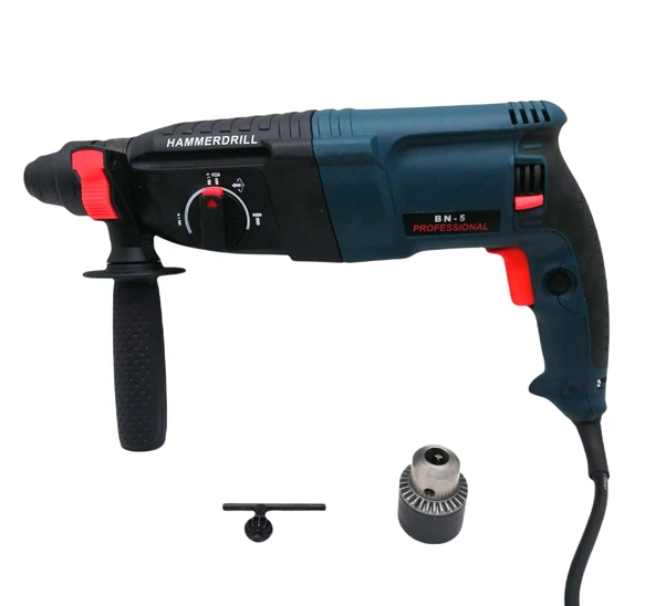 -1387 ELEKTRİKLİ PROFESYOL DARBELİ HİLTİ MATKAP 26MM ÇANTALI (4401)