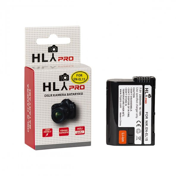 Hlypro Nikon D600 İçin EN-EL15 Batarya