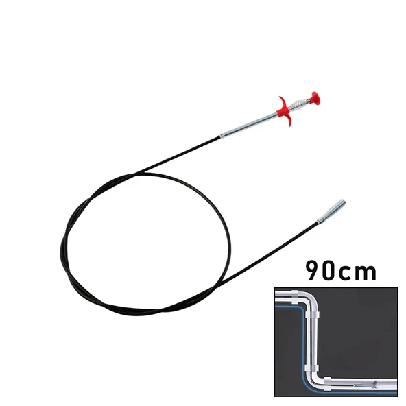 90CM YAYLI - KISKAÇ LAVABO - GİDER VB.TEMİZLEME - ÇOK AMAÇLI ÇUBUK (4401)