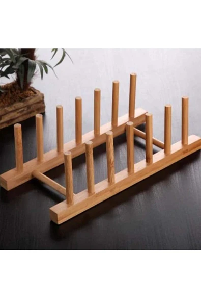 Bambu Lüx 6 Bölmeli Tabaklık 25X13,5X11Cm - 2
