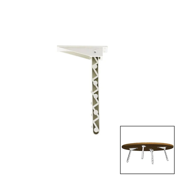 SOFRA AYAK  KOMPLE PLASTİK   20CM   AÇ KAPA (4401)
