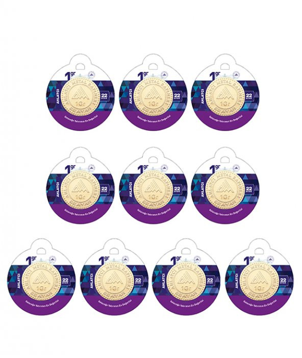 22 Ayar-10 Gram Külçe Altın