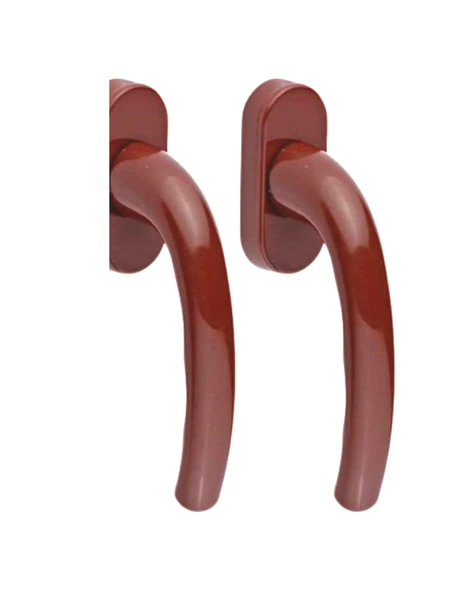 TOOL 2 PARÇA  KAHVERENGİ PVC PENCERE KOLU (4401)