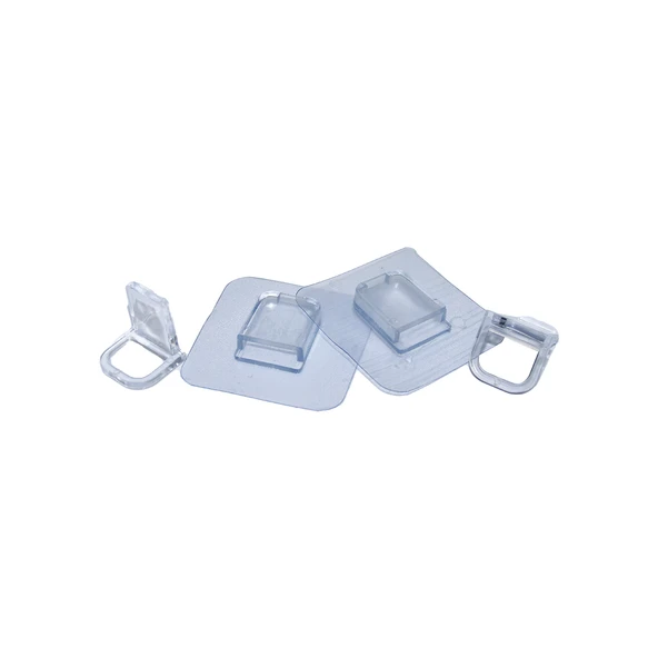 4 PARÇA RAF AYAK APARATI ŞEFFAF PVC YAPIŞKANLI (4401)