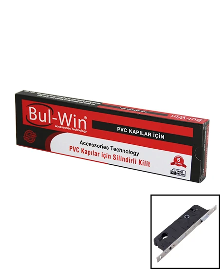 SİLİNDİRLİ PVC KAPI KİLİT P35MM (4401)