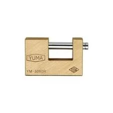 GENİŞ - SARI KAYAR MİLLİ PİMLİ KİLİT 80MM (4401)