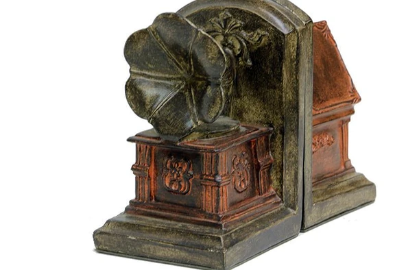 Kitap Stopper Gramafon & Pikap Dekoratif Hediyelik - 4