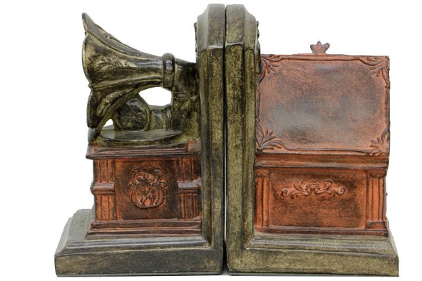 Kitap Stopper Gramafon & Pikap Dekoratif Hediyelik - 3