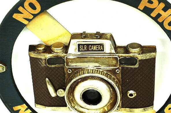 Dekoratif Metal No Photo Vintage Tabela Duvar Süsü Hediyelik - 4