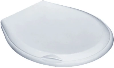 BEYAZ SERT KLOZET KAPAK BÜYÜK 36.5 x 42.5 cm (4401)