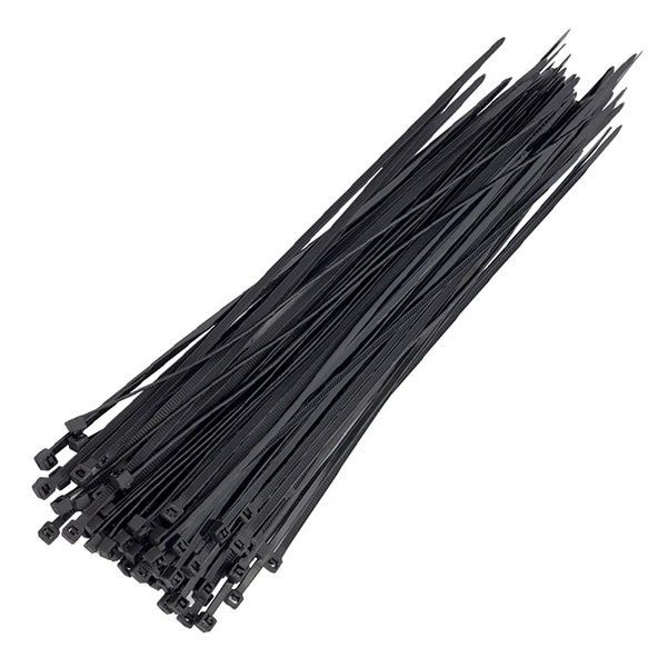 25 CM 3.6 MM SİYAH KABLO BAĞI (100LÜ PAKET) (4401)