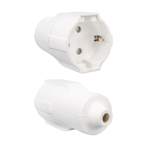 VE-B222W A CLASS BLİSTERLİ TOPRAKLI DİŞİ FİŞ (MADE IN MALAYSIA) (4401) - 3