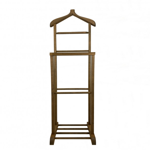 Melada Mobilya Gürgen İkili Dilsiz Uşak Ceviz - 2