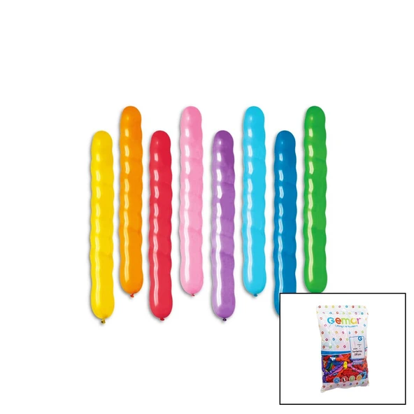 BALON UZUN BURGULU 31 İNÇ - H.80CM - 100PCS ( PAKET İÇİNDE 100 ADET VARDIR ) (4401)