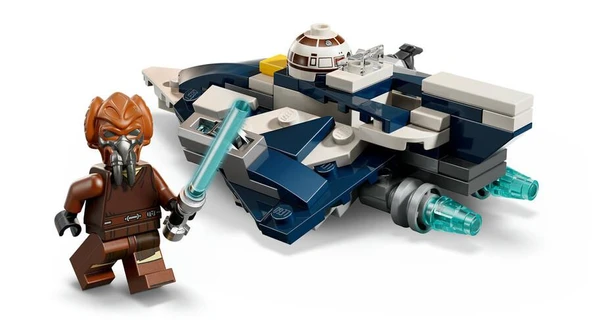 Lego Star Wars Plo Koon'un Jedi Starfighter  Mikro Savaşçısı 75400 - Resim 2