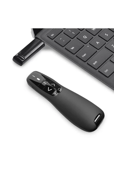 Artvision DK-R400 Lazer Sunum Kumandası Kablosuz Sunum Kalemi Powerpoint Slayt-A26 - 2