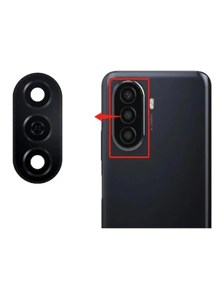 Huawei Nova Y70 İle Uyumlu Kamera Camı ürün görseli 1