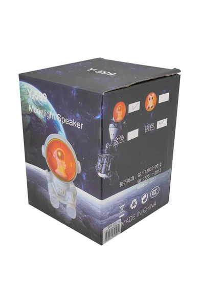 Nettech  EY-599 Moonlight Astronot Speaker Kablosuz Hoparlör - Speaker - Çeşitli Renk - 3