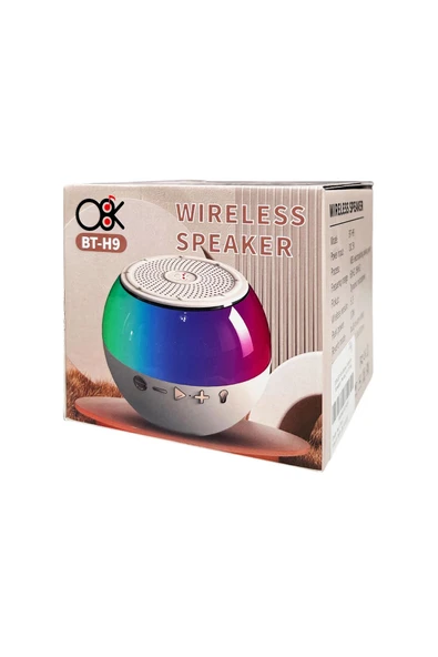 OBK  EBT-H9 Minibox Kablosuz Hoparlör - Speaker - Krem - 2