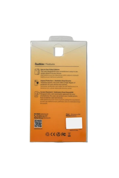 Nettech  İphone 15 Pro Uyumlu Nt-n040 Arkası Şeffaf Lüx Magesaf Arka Koruma Kılıf - Siyah - 4