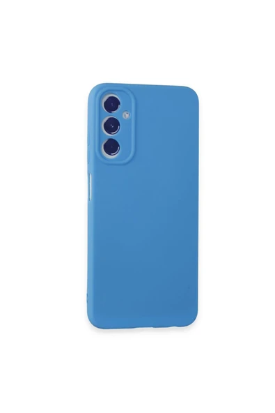 Nettech  Samsung Galaxy A05s Uyumlu Trend Seri Slikon Arka Koruma Kılıf - Mavi - 1