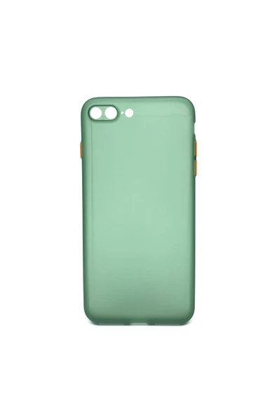 Nettech  İphone 7 Plus Uyumlu Ultra Slim Arka Koruma Kılıf - Yeşil - 1