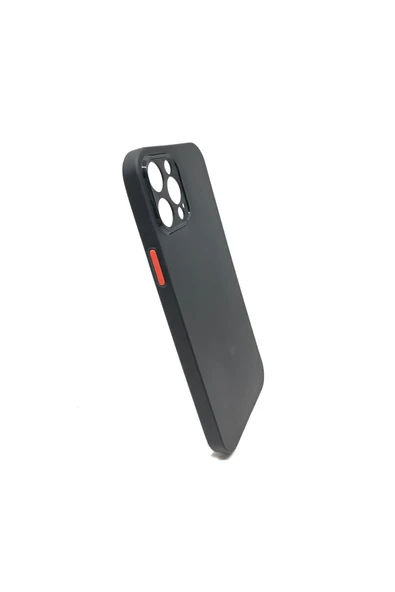Nettech  İphone 12 Pro Max Uyumlu Ultra Slim Arka Koruma Kılıf - Siyah - 2
