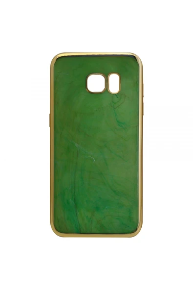 Nettech  Samsung Galaxy G935 S7 Edge Uyumlu Arka Koruma Kılıf - Yeşil - 1