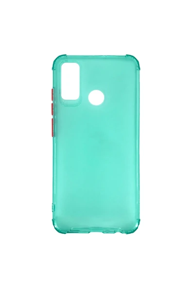 Nettech  Huawei P Smart 2020 Uyumlu Neptün Seri Arka Koruma Kılıf - Su Yeşili - 1