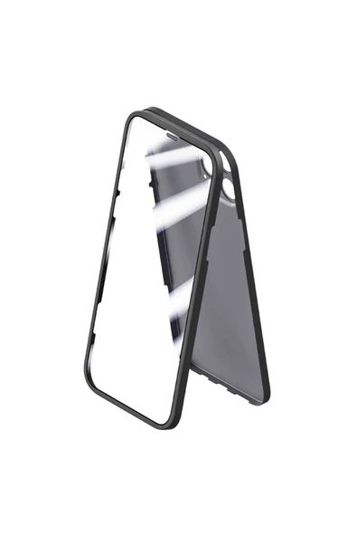 Nettech  İphone 12 Pro Max Uyumlu Arka Koruma Kılıf - Siyah - 1