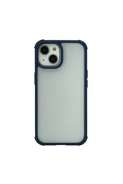 Nettech  İphone 15 Uyumlu Sunday Seri Arka Koruma Kılıf - Mavi - 1