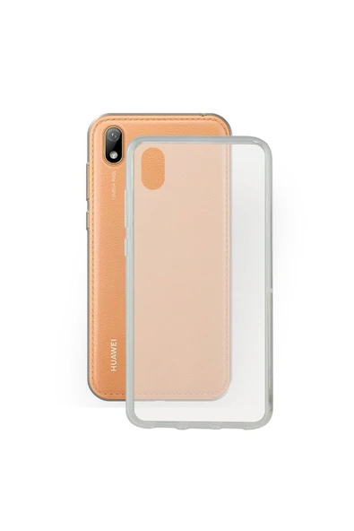 Nettech  Huawei Y5 2019 Uyumlu Lüx Seri Arka Koruma Kılıf - Şeffaf - 1