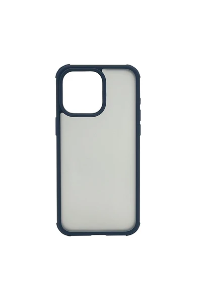 Nettech  İphone 15 Pro Uyumlu Sunday Seri Arka Koruma Kılıf - Mavi - 1