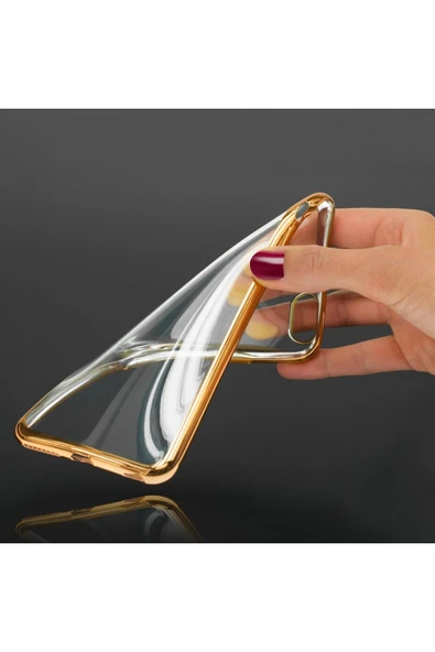 Nettech  Samsung Galaxy J600 J6 Uyumlu Glitter Seri Arka Koruma Kılıf - Siyah - 2