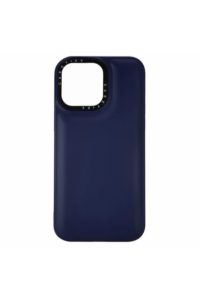 Nettech  İphone 13 Pro Uyumlu Casetify Buff Seri Arka Koruma Kılıf - Lacivert - 1