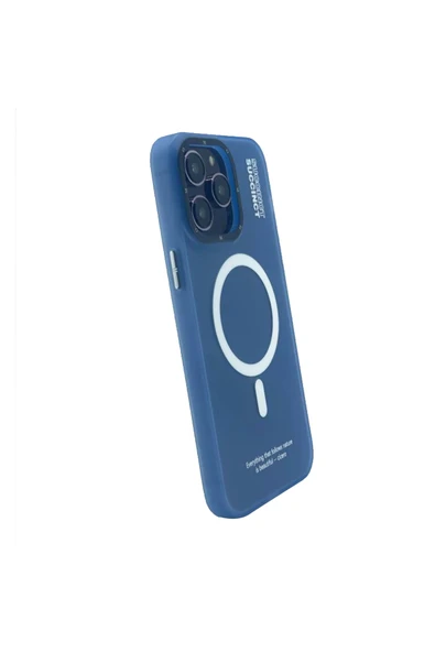 Nettech  İphone 14 Pro Max Uyumlu Nt-n002 Magsafe Arka Koruma Kılıf - Mavi - 2