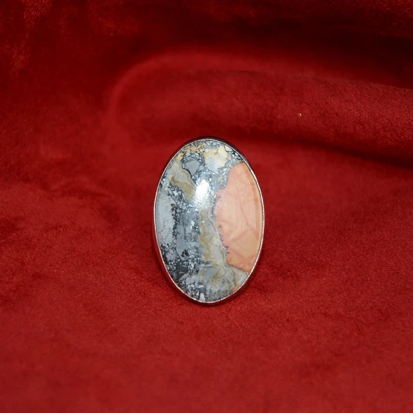 Bozkır Rüyası Jasper Yüzük - 5