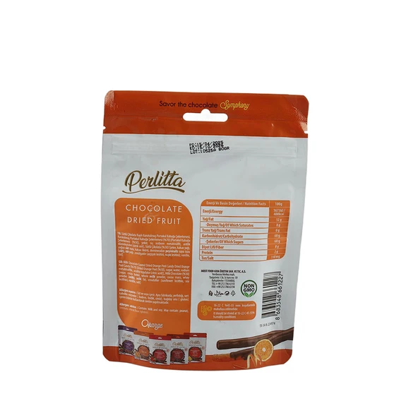 Perlitta Portakallı Sütlü Çikolatalı Stick 70 Gr. (1 Paket) - Resim 2