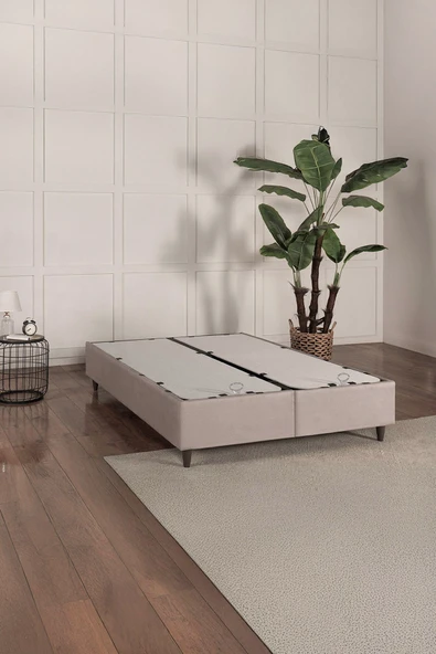 Kilim Mobilya  Premium Gold Therapy Bej Üçlü Set (BAZA BAŞLIK YATAK) 150X200 - Resim 5