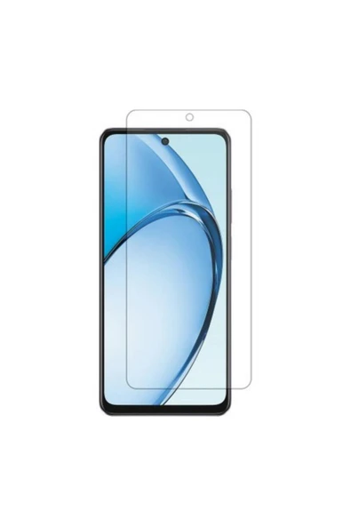 Nettech  Oppo A60 Uyumlu Kılıf Dostu Cam Ekran Koruyucu - Şeffaf - 1