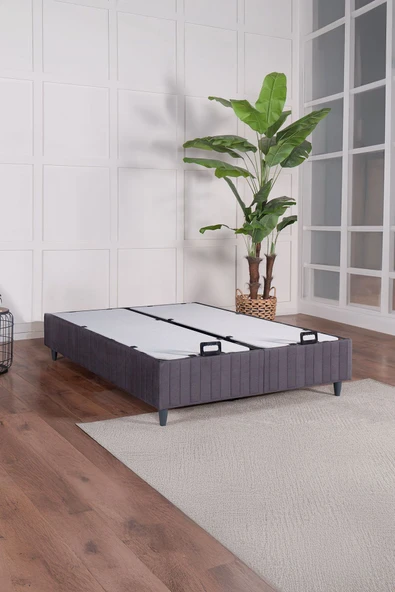 Kilim Mobilya  Premium Bamboo Sleepy Baza Gri (BAŞLIK & YATAK DAHİL DEĞİLDİR) 160X200