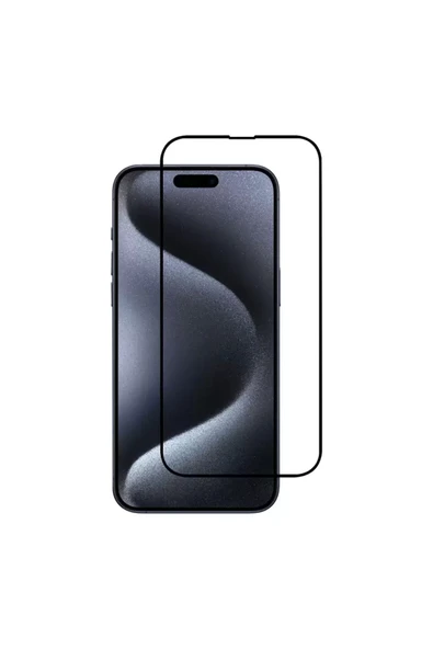Nettech  İphone 16 Pro Max Uyumlu Tam Kaplayan Seramik Nano Ekran Koruyucu - Şeffaf - 1