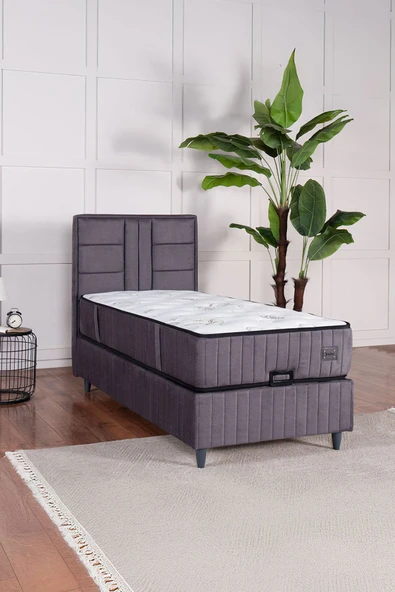 Kilim Mobilya  Premium Bamboo Sleepy Yatak Gri (BAZA VE BAŞLIK DAHİL DEĞİLDİR) 100X200