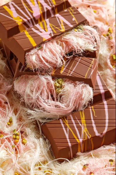 Beyoglu Angel Hair Pişmaniye Ve Antep Fıstık Dolgulu Sütlü Çikolata 170 Gr. - 2