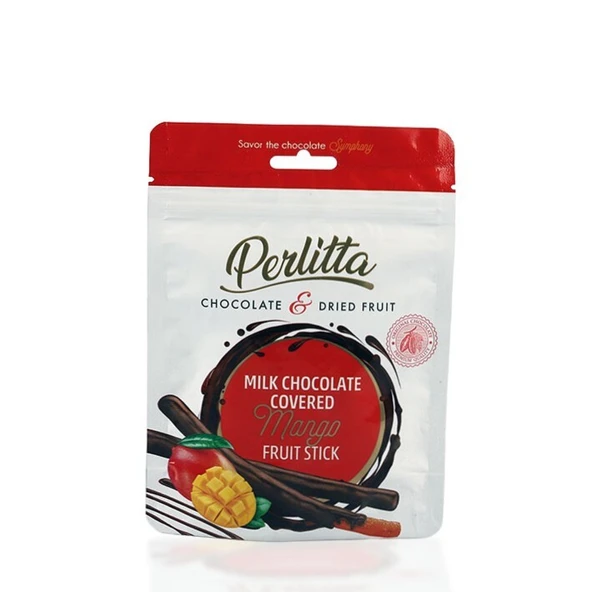 Perlitta Mango ve Armutlu Sütlü Çikolatalı Stick 70 Gr. (1 Paket) ürün görseli